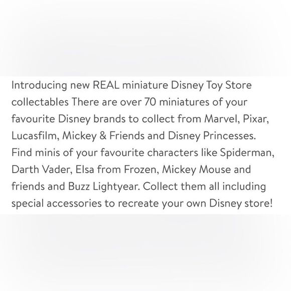 Disney Mini Brands Disney store edition - Picture 6 of 7